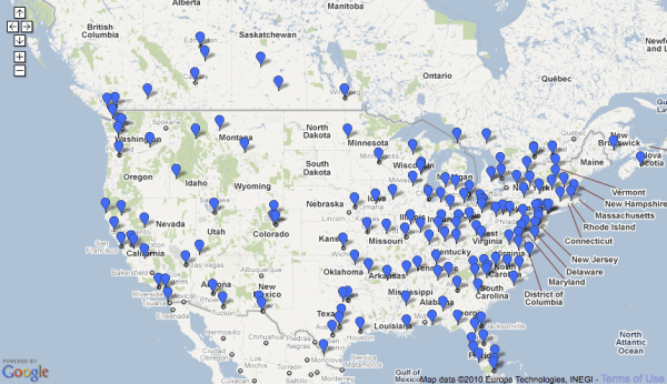 CANstruction participating cities