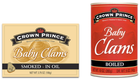 Crown Prince Seafood Baby Clams