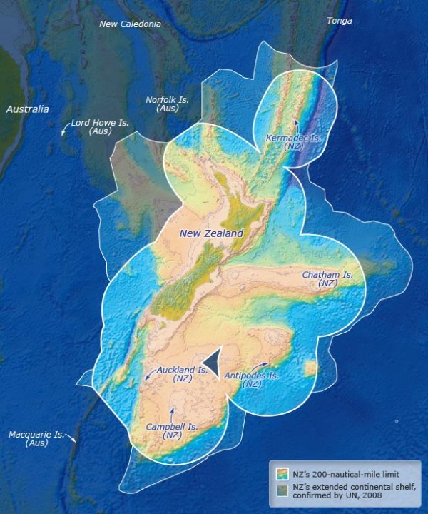 Exclusive Economic Zone of New Zealand